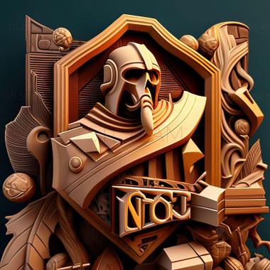 3D model The Mighty Quefor Epic Loot game (STL)